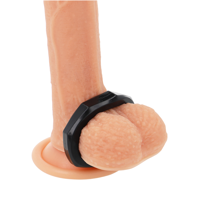 POWERING - SUPER FLEXIBLE AND RESISTANT PENIS RING 5CM PR10 BLACK 1 