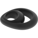 POWERING - SUPER FLEXIBLE AND RESISTANT PENIS AND TESTICLE RING PR14 BLACK 6 