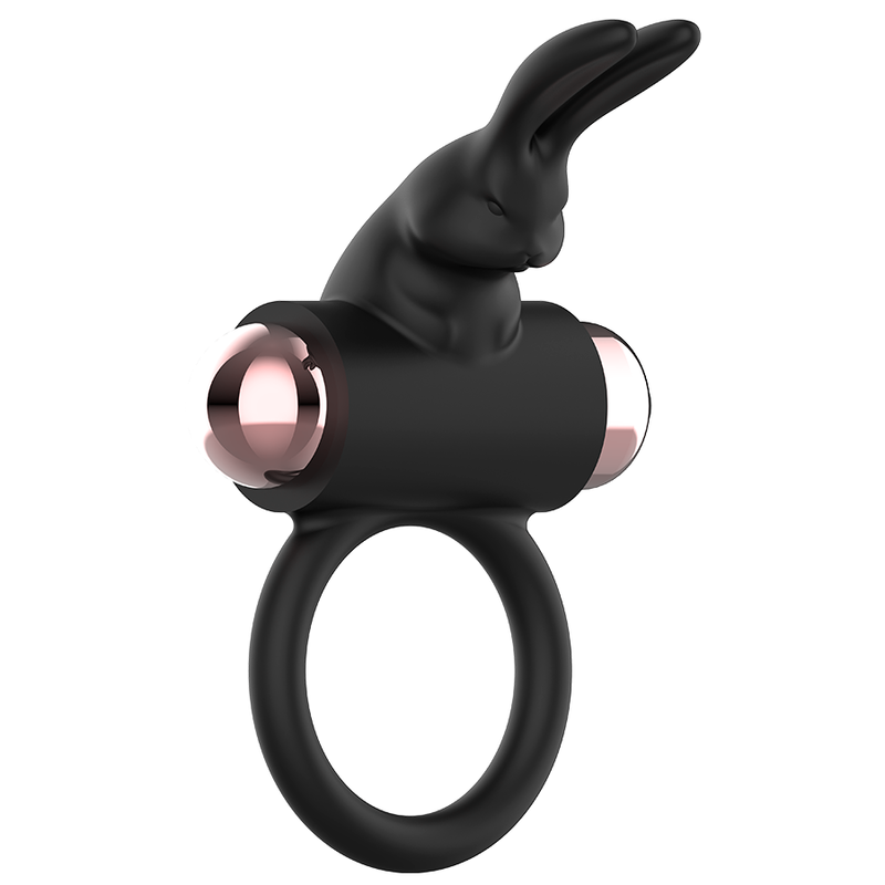 COQUETTE CHIC DESIRE - COCKRING AVEC VIBRATEUR NOIR/ OR 5 