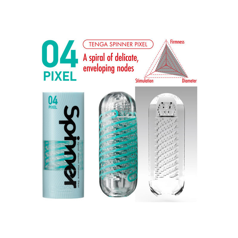 TENGA - PIXEL MASTURBATOR SPINNER 3 