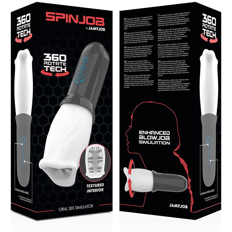 JAMYJOB - STIMOLATORE DEL SESSO ORALE SPINJOB 8 