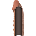 VIRILXL - LIQUID SILICONE V5 BROWN PENIS EXTENSION 3 