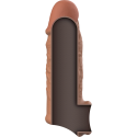 VIRILXL - LIQUID SILICONE V7 BROWN PENIS EXTENSION 3 