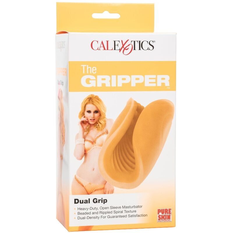 CALEXOTICS - MASTURBATEUR GRIP PERLÉ ORANGE 9 