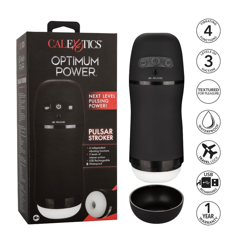 CALEXOTICS - OPTIMUM POWER STROKER VIBRATIONS UND SAUGFUNKTIONEN 2 