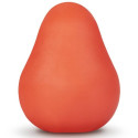 G-VIBE - OEUF MASTURBATEUR TEXTURÉ RÉUTILISABLE ROUGE 2 