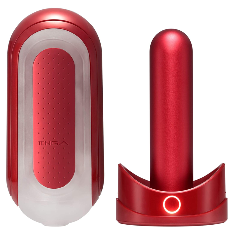 TENGA - FLIP 0 ZERO RED WITH HEATER 1 