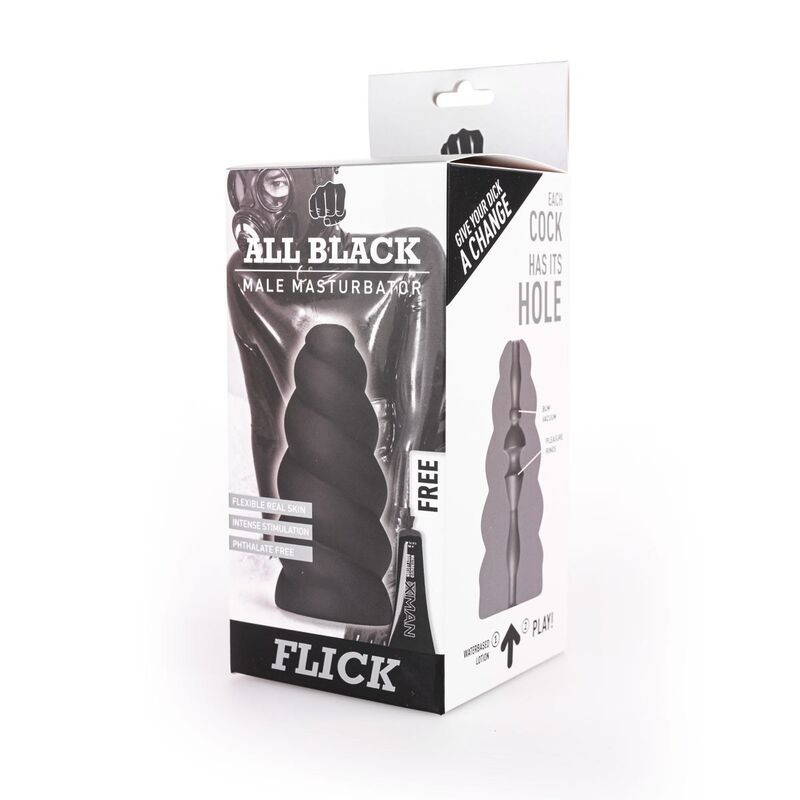 ALL BLACK - MASTURBATOR-FLICK 1 