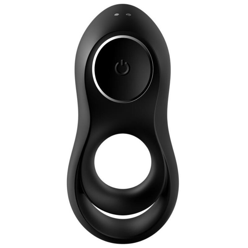 SATISFYER - LEGENDARY DUO RING VIBRATOR BLACK 2 