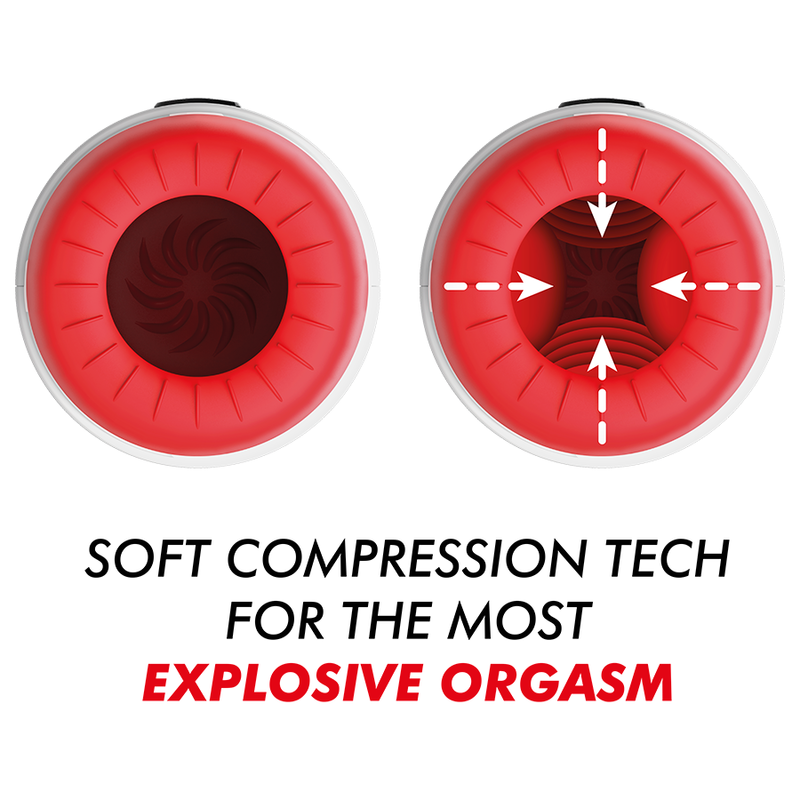 JAMYJOB - ROCKET MASTURBATOR SOFT COMPRESSION TECH UND VIBRATION 3 