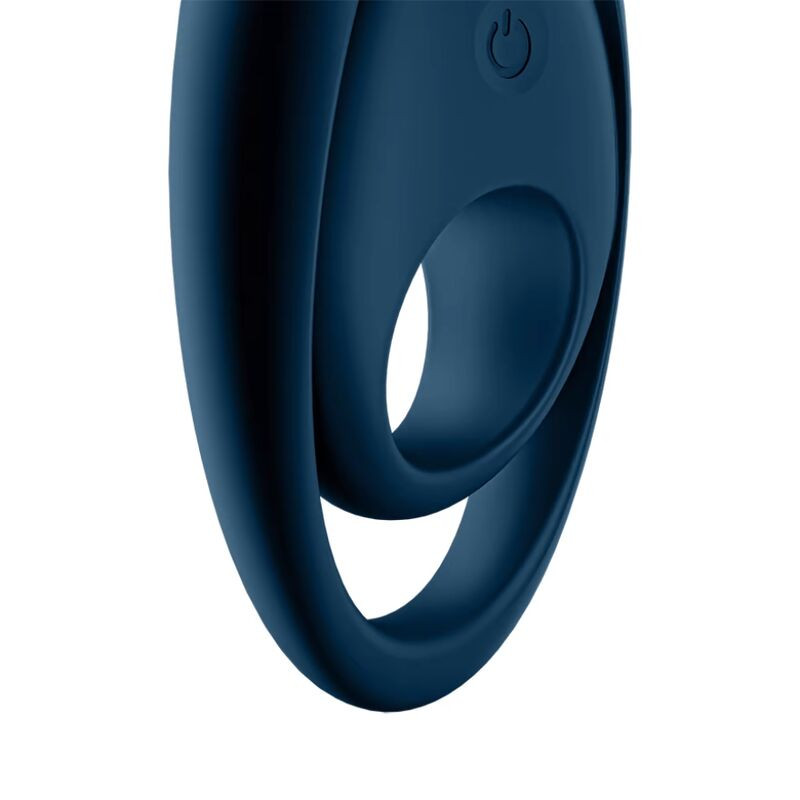 SATISFYER - GLORIOUS DUO RING VIBRATOR BLUE 1 