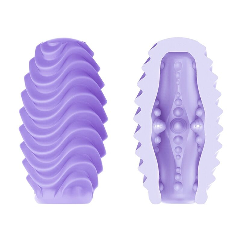 PRETTY LOVE - DOUBLE SIDED LILAC MASTURBATOR EGG 1 