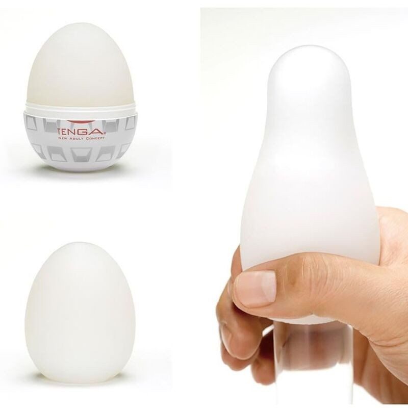 TENGA - BRUSH EGG MASTURBATOR 2 