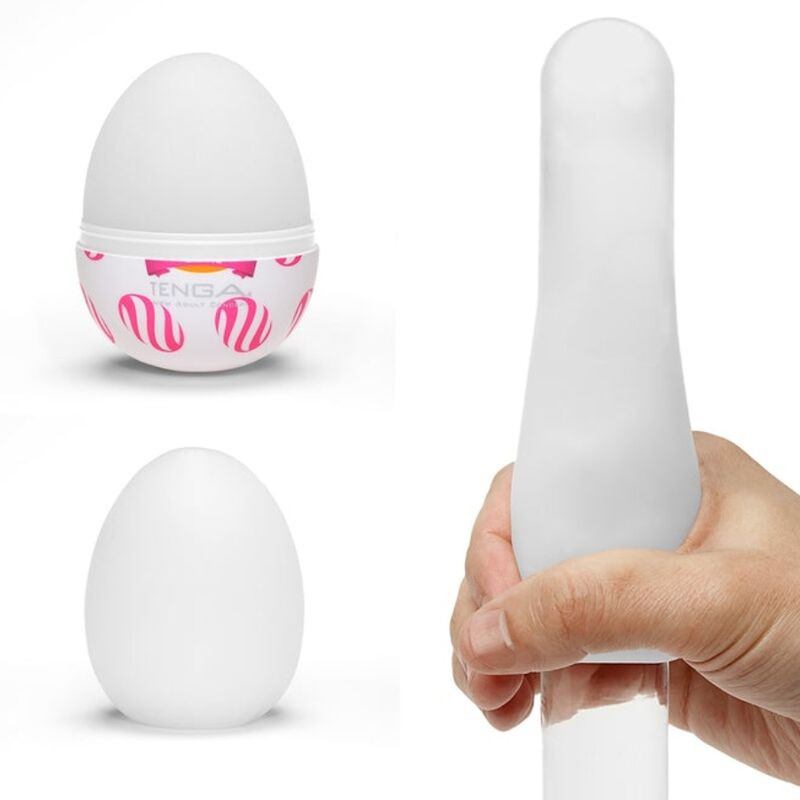 TENGA - CURL EGG MASTURBATOR 2 