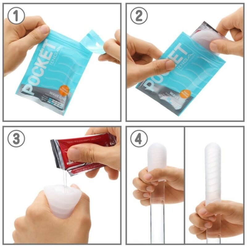 TENGA - TASCA PER MASTURBATORE CON SFERA A CLIC 2 