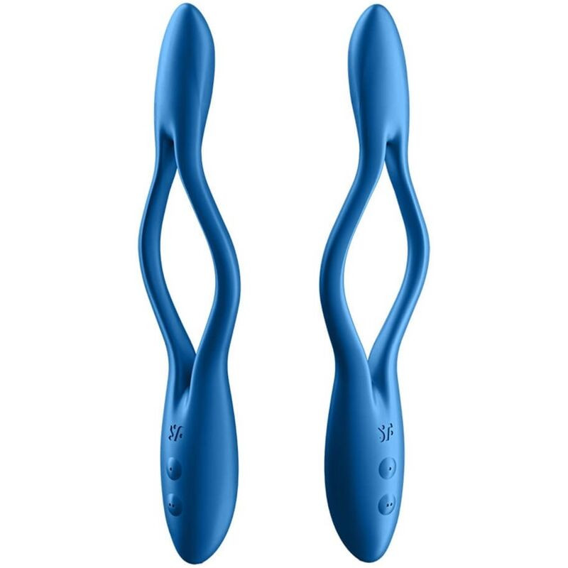 SATISFYER - GIOCO ELASTICO MULTI VIBRATORE BLU 1 