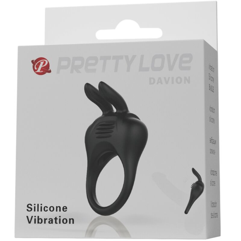 PRETTY LOVE - ANNEAU VIBRATEUR LAPIN DAVION 1 