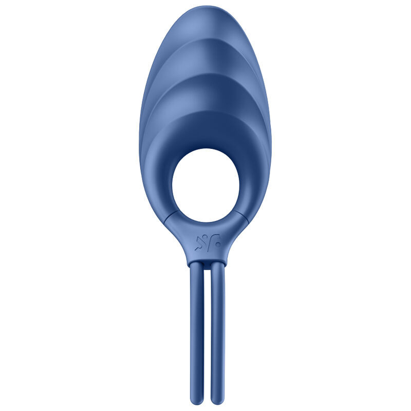 SATISFYER - VIBRATEUR ANNEAU SWORDSMAN BLEU 1 