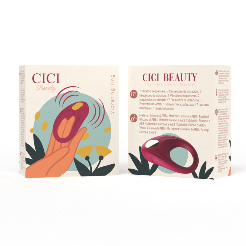 CICI BEAUTY - PREMIUM VIBRIERENDER SILIKONRING 8 