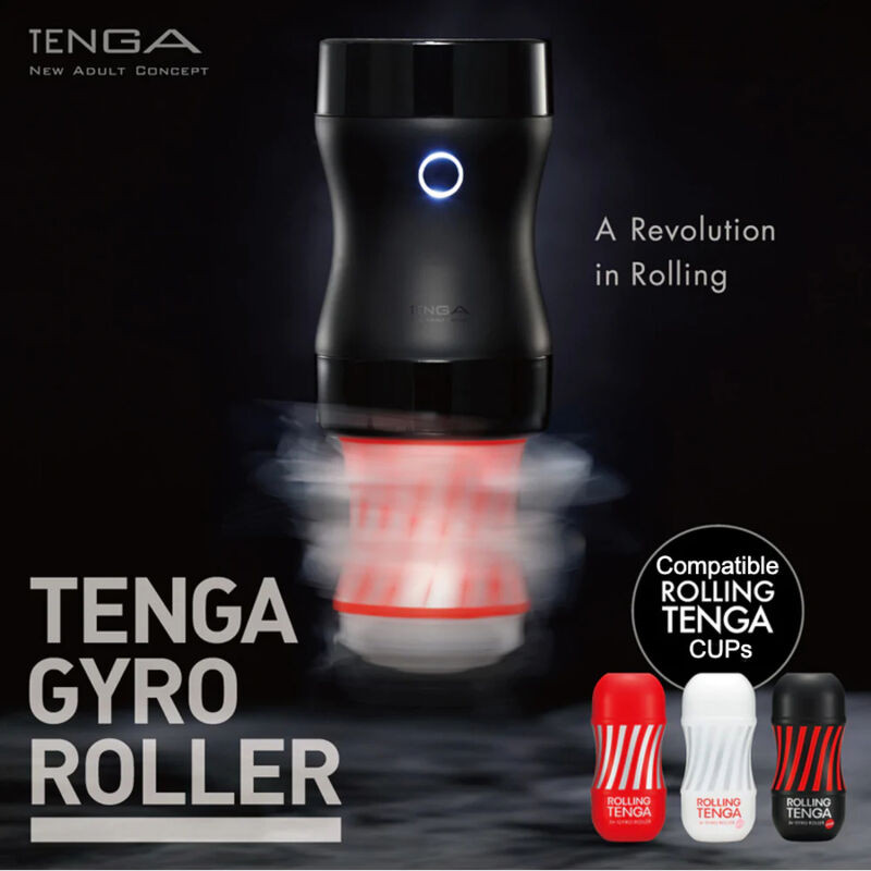 TENGA - MASTURBATEUR GYRO ROLLER CUP 1 