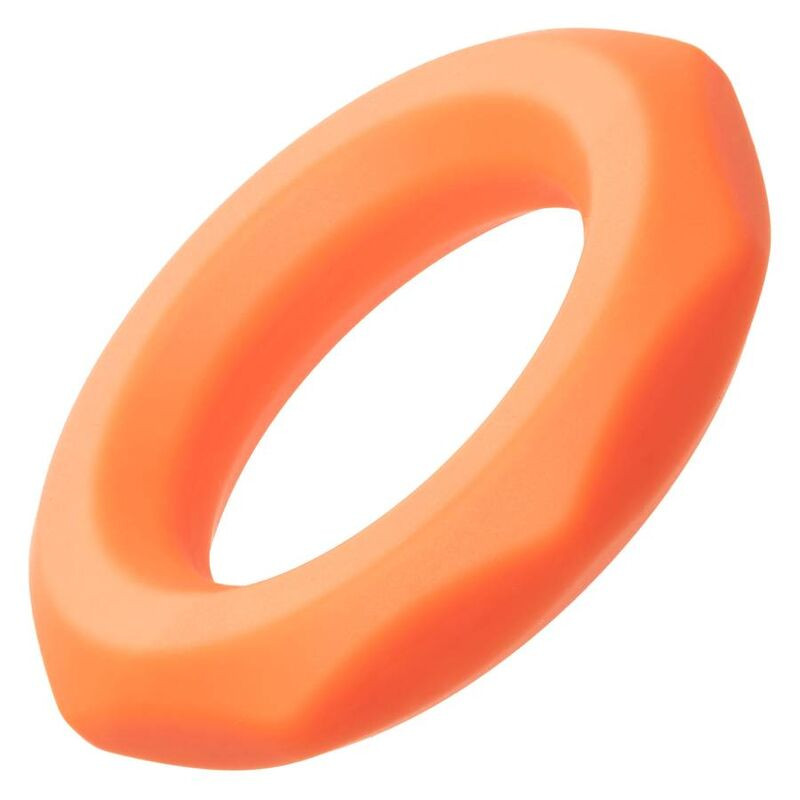 CALEXOTICS - BAGUE ALPHA SEXAGON ORANGE 6 