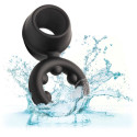 CALEXOTICS - ALPHA DUAL MAGNUM RING BLACK 3 