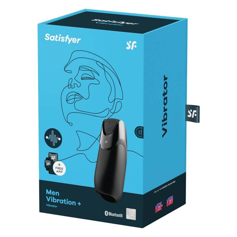 SATISFYER - MEN VIBRATION+ BLACK 4 