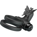 PRETTY LOVE - DOUBLE VIBRATING RING WITH BLACK STIMULATOR 5 