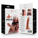 INTENSE - HOLLOW HARNESS WITH SILICONE DILDO 16 X 3.5 CM 8 