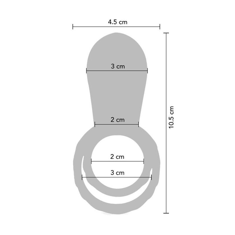 XOCOON - COUPLES STIMULATOR RING FUCHSIA 5 