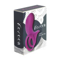 XOCOON - PAAR-STIMULATORRING FUCHSIA 7 