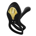 ZALO - BAYEK VIBRATING COUPLES RING BLACK 1 