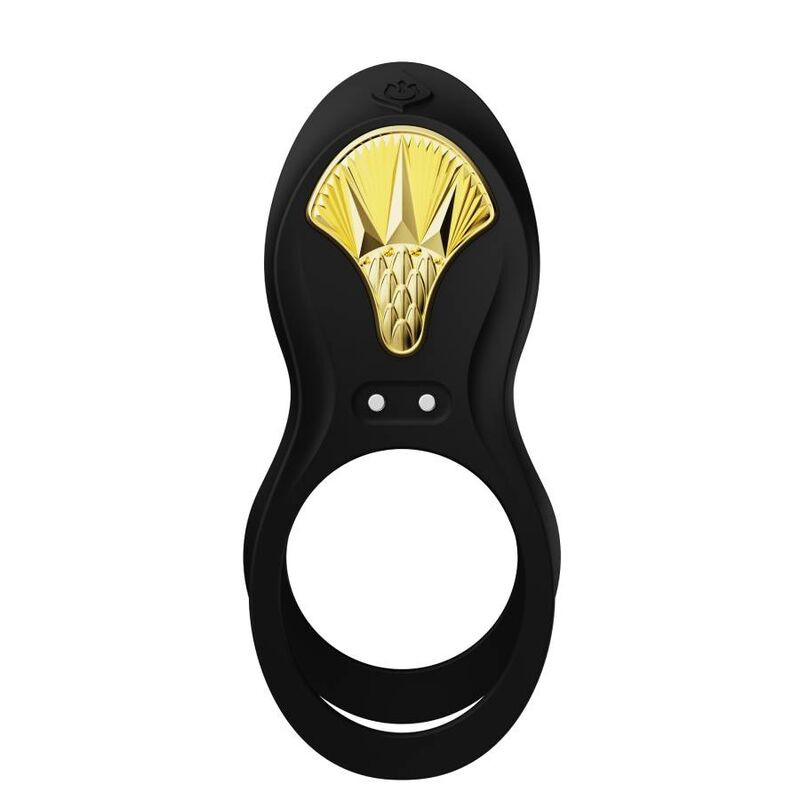 ZALO - BAYEK VIBRATING COUPLES RING BLACK 4 