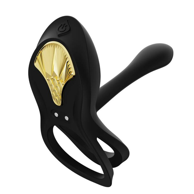 ZALO - BAYEK VIBRATING COUPLES RING BLACK 10 