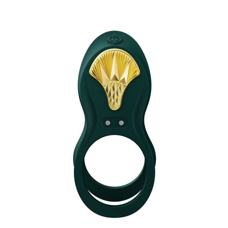 ZALO - ANELLO PER COPPIE VIBRANTI BAYEK VERDE 7 