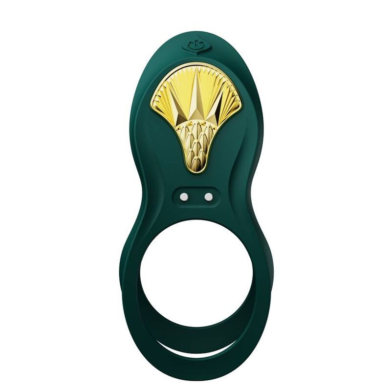 ZALO - BAYEK VIBRATING COUPLES RING GREEN 9 