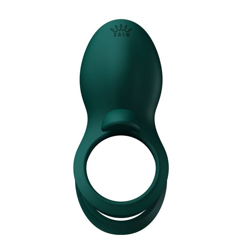 ZALO - BAYEK VIBRATING COUPLES RING GREEN 17 