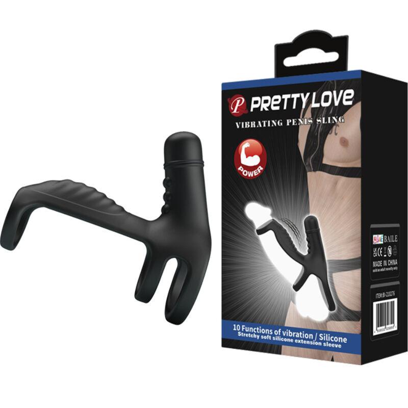 PRETTY LOVE - MANCHON DEXTENSION EN SILICONE SOUPLE ÉLASTIQUE 1 