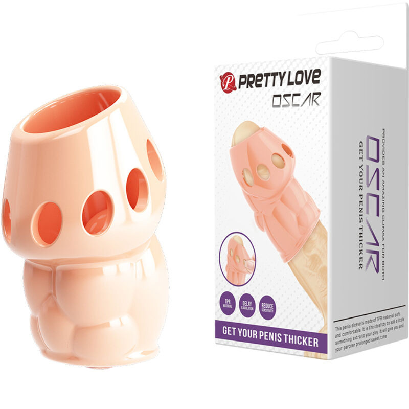 PRETTY LOVE - PÉNIS NATUREL OSCAR PLUS ÉPAIS 1 