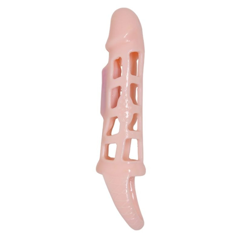 PRETTY LOVE - HARRISON PENIS EXTENDER COVER WITH VIBRATION AND STRAP 13.5 CM 1 