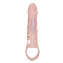 PRETTY LOVE - HARRISON PENIS EXTENDER COVER MIT VIBRATION UND RIEMEN 13.5 CM 2 