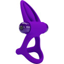 PRETTY LOVE - ANELLO VIBRATORE 10 VIBRAZIONI IN SILICONE VIOLETTO 2 