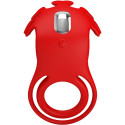 PRETTY LOVE - ANELLO VIBRATORE RUBEN 7 VIBRAZIONI IN SILICONE ROSSO 3 