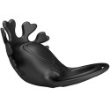 PRETTY LOVE - ANELLO VIBRATORE RUBEN 7 VIBRAZIONI IN SILICONE NERO 4 