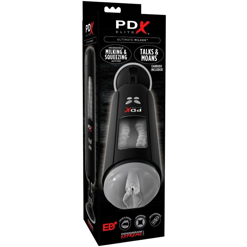 PDX ELITE - STROKER ULTIMATE MILKER AVEC VOIX 4 