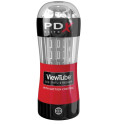 PDX ELITE - STROKER VIEWTUBE CONTROL ASPIRAZIONE TRASPARENTE 1 