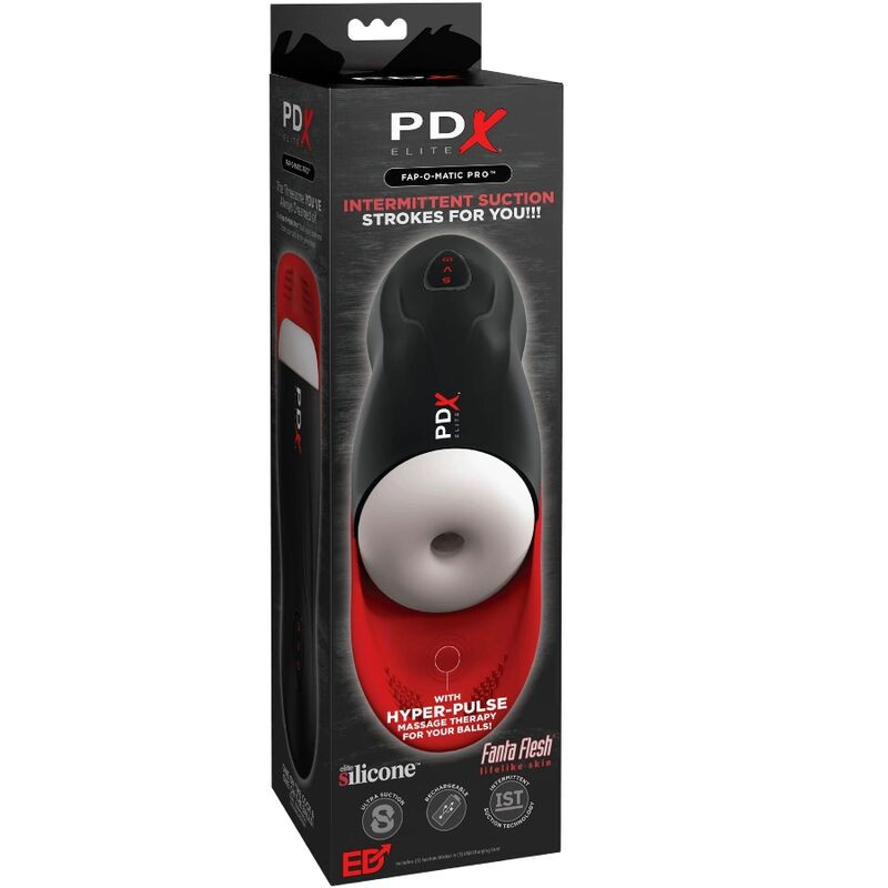 PDX ELITE - STROKER FAP-O-MATIC PRO WITH TESTICLE BASE 2 