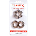 CLASSIX - SET OF 2 RINGS GRAY PENIS 1 