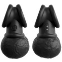 KING COCK - ELITE ANELLO CON TESTICOLO VIBRANTE IN SILICONE 4 