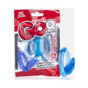 SCREAMING O - GO Q VIBE TRANSPARENTER VIBRATORRING 1 